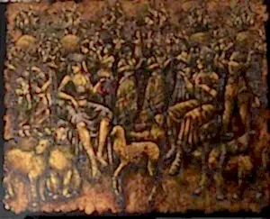 DERYA YILDIZ tarafından 2025 yılında 120x150 cm ölçülerinde Tuval üzeri yağlı boya tekniği ile yapılmıştır.