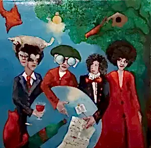 EROL PELİOĞLU tarafından 2025 yılında 60x60 cm ölçülerinde Tuval üzeri yağlı boya tekniği ile yapılmıştır.