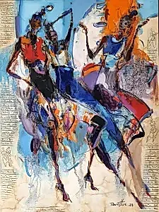 NURETTİN AKKAYA tarafından 2024 yılında 80x60 cm ölçülerinde Tuval üzeri yağlı boya tekniği ile yapılmıştır.