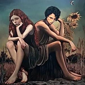 ZEKİYE AKALIN tarafından 2025 yılında 100x100 cm ölçülerinde Tuval üzeri akrilik boya tekniği ile yapılmıştır.