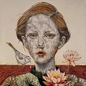 ILGIN ERDEM tarafından 2025 yılında 60x60 cm ölçülerinde Tuval üzeri yağlı boya tekniği ile yapılmıştır.