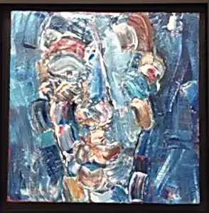 ALİ HERİSCHİ tarafından 2025 yılında 50x50 cm ölçülerinde Tuval üzeri akrilik boya tekniği ile yapılmıştır.