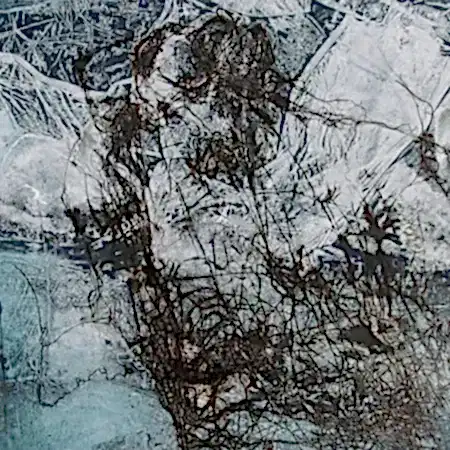 MEHDİ SAADETİ tarafından 2024 yılında 60x60 cm ölçülerinde Tuval üzeri karışık teknik tekniği ile yapılmıştır.