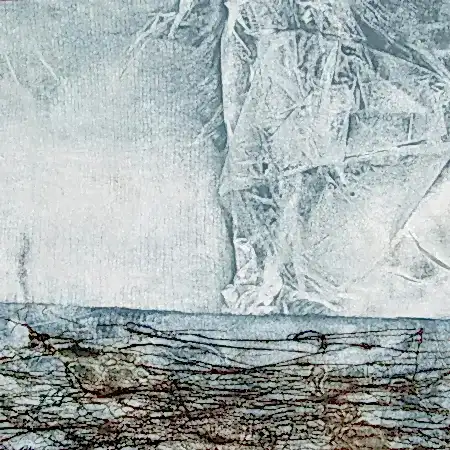 MEHDİ SAADETİ tarafından 2024 yılında 60x60 cm ölçülerinde Tuval üzeri karışık teknik tekniği ile yapılmıştır.