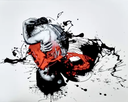 MEHMET SAKIZCI tarafından 2024 yılında 80x100 cm ölçülerinde Tuval üzeri akrilik boya tekniği ile yapılmıştır.