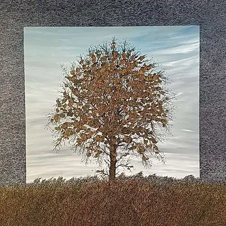 MURAT ÖZDOĞRU tarafından 2026 yılında 100x100 cm ölçülerinde Tuval üzeri akrilik boya tekniği ile yapılmıştır.