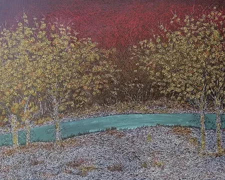 MURAT ÖZDOĞRU tarafından 2026 yılında 80x100 cm ölçülerinde Tuval üzeri akrilik boya tekniği ile yapılmıştır.