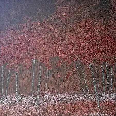 MURAT ÖZDOĞRU tarafından 2026 yılında 50x50 cm ölçülerinde Tuval üzeri akrilik boya tekniği ile yapılmıştır.