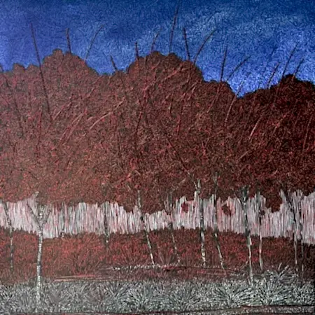 MURAT ÖZDOĞRU tarafından 2026 yılında 50x50 cm ölçülerinde Tuval üzeri akrilik boya tekniği ile yapılmıştır.