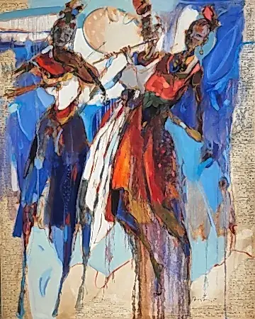 NURETTİN AKKAYA tarafından 2025 yılında 150x120 cm ölçülerinde Tuval üzeri yağlı boya tekniği ile yapılmıştır.