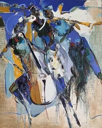 NURETTİN AKKAYA tarafından 2026 yılında 150x120 cm ölçülerinde Tuval üzeri yağlı boya tekniği ile yapılmıştır.