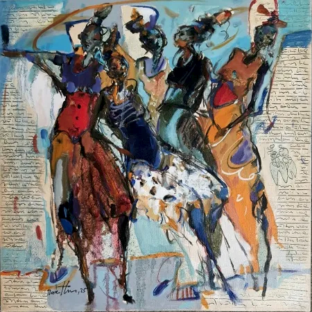 NURETTİN AKKAYA tarafından 2026 yılında 50x50 cm ölçülerinde Tuval üzeri yağlı boya tekniği ile yapılmıştır.