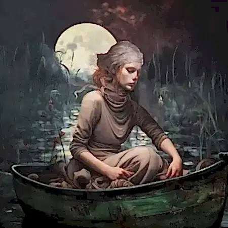 ZEKİYE AKALIN tarafından 2025 yılında 80x80 cm ölçülerinde Tuval üzeri karışık teknik tekniği ile yapılmıştır.