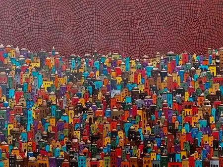 BİNNUR YÜCEBAŞ RUOCCO tarafından 2026 yılında 60x80 cm ölçülerinde Tuval üzeri yağlı boya tekniği ile yapılmıştır.