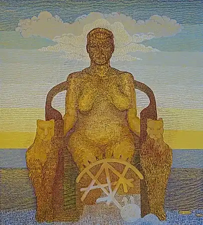 ATAÇ ELALMIŞ tarafından 2026 yılında 200x180 cm ölçülerinde Tuval üzeri yağlı boya tekniği ile yapılmıştır.