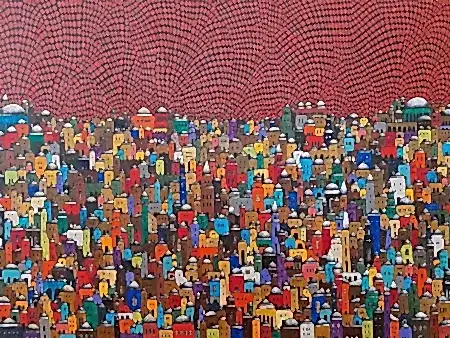 BİNNUR YÜCEBAŞ RUOCCO tarafından 2026 yılında 60x80 cm ölçülerinde Tuval üzeri yağlı boya tekniği ile yapılmıştır.