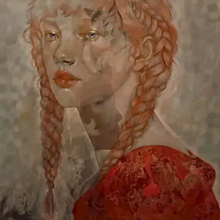 ESRA YILDIRIM  tarafından 2026 yılında 80x80 cm ölçülerinde Tuval üzeri yağlı boya tekniği ile yapılmıştır.