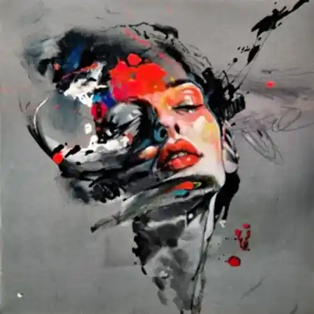 MEHMET SAKIZCI tarafından 2024 yılında 60x60 cm ölçülerinde Tuval üzeri akrilik boya tekniği ile yapılmıştır.