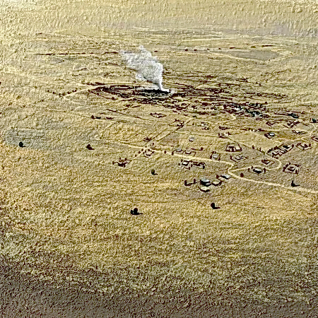 SALİH ÇAKAR tarafından 2026 yılında 50x50 cm ölçülerinde Tuval üzeri akrilik boya tekniği ile yapılmıştır.