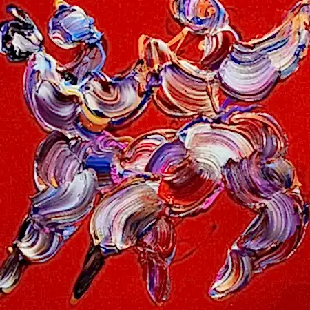 ALİ HERİSCHİ tarafından 2026 yılında 50x50 cm ölçülerinde Tuval üzeri karışık teknik tekniği ile yapılmıştır.