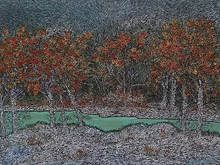 MURAT ÖZDOĞRU tarafından 2026 yılında 60x80 cm ölçülerinde Tuval üzeri akrilik boya tekniği ile yapılmıştır.