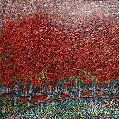 MURAT ÖZDOĞRU tarafından 2026 yılında 50x50 cm ölçülerinde Tuval üzeri akrilik boya tekniği ile yapılmıştır.