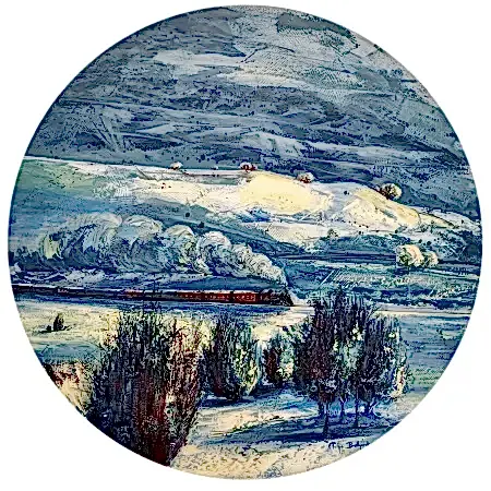 TOLGA BOZTOPRAK tarafından 2026 yılında 120x120 cm ölçülerinde Tuval üzeri akrilik boya tekniği ile yapılmıştır.