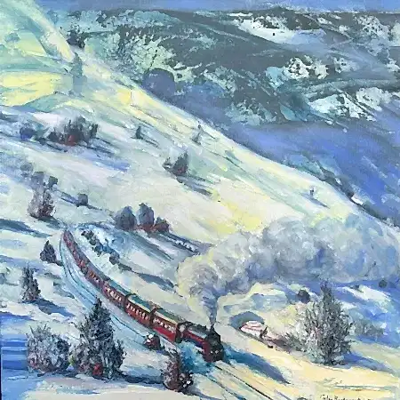 TOLGA BOZTOPRAK tarafından 2026 yılında 60x60 cm ölçülerinde Tuval üzeri akrilik boya tekniği ile yapılmıştır.