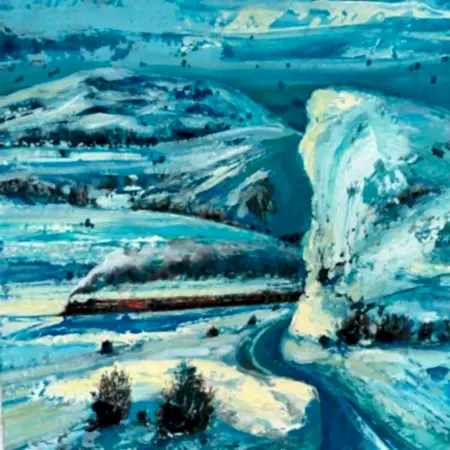 TOLGA BOZTOPRAK tarafından 2026 yılında 50x50 cm ölçülerinde Tuval üzeri akrilik boya tekniği ile yapılmıştır.