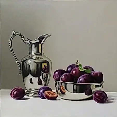 HAKAN TOMAR tarafından 2026 yılında 50x50 cm ölçülerinde Tuval üzeri yağlı boya tekniği ile yapılmıştır.