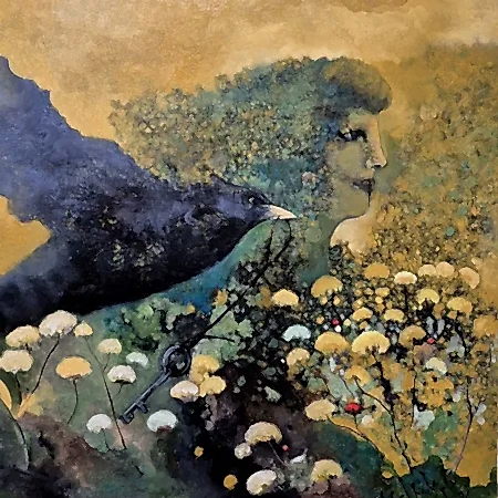 EROL PELİOĞLU tarafından 2026 yılında 50x50 cm ölçülerinde Tuval üzeri yağlı boya tekniği ile yapılmıştır.