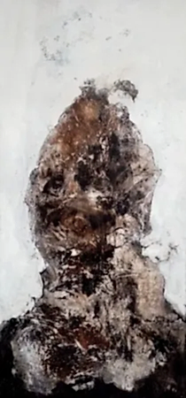 EMİNE BIYIKLI tarafından 2026 yılında 150x70 cm ölçülerinde Tuval üzeri karışık teknik tekniği ile yapılmıştır.