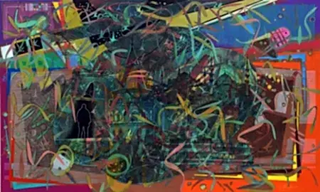 ENGİN KORKMAZ tarafından 2026 yılında 90x150 cm ölçülerinde Tuval üzeri akrilik boya tekniği ile yapılmıştır.