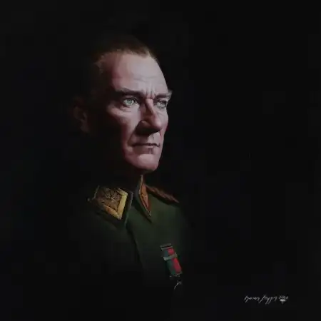 HASAN SAYGIN tarafından 2026 yılında 50x50 cm ölçülerinde Tuval üzeri yağlı boya tekniği ile yapılmıştır.