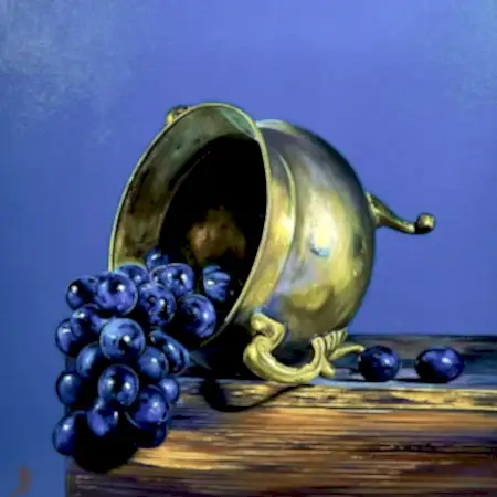 HÜSEYİN FEYZULLAH tarafından 2026 yılında 50x50 cm ölçülerinde Tuval üzeri yağlı boya tekniği ile yapılmıştır.