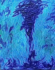 AHMET YEŞİL tarafından 2020 yılında 80x65 cm ölçülerinde Tuval üzeri yağlı boya tekniği ile yapılmıştır.