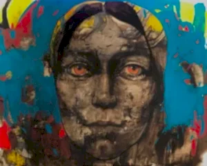 SEMA ÖCAL tarafından 2021 yılında 120x150 cm ölçülerinde Tuval üzeri yağlı boya tekniği ile yapılmıştır.