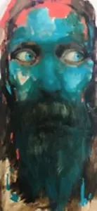 SEMA ÖCAL tarafından 2021 yılında 150x70 cm ölçülerinde Tuval üzeri yağlı boya tekniği ile yapılmıştır.