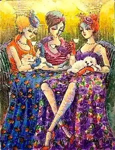 DERYA YILDIZ tarafından 2021 yılında 40x30 cm ölçülerinde Tuval üzeri yağlı boya tekniği ile yapılmıştır.