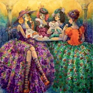 DERYA YILDIZ tarafından 2021 yılında 60x60 cm ölçülerinde Tuval üzeri yağlı boya tekniği ile yapılmıştır.