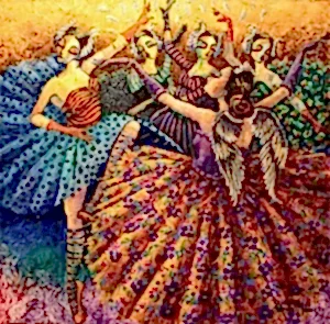 DERYA YILDIZ tarafından 2021 yılında 60x60 cm ölçülerinde Tuval üzeri yağlı boya tekniği ile yapılmıştır.