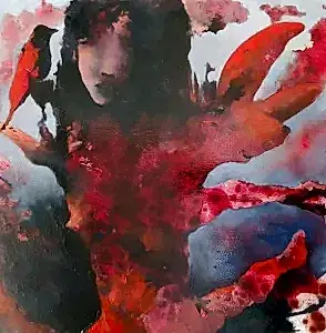 EROL PELİOĞLU tarafından 2021 yılında 60x60 cm ölçülerinde Tuval üzeri yağlı boya tekniği ile yapılmıştır.