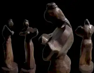 HAKAN ERASLAN tarafından 2015 yılında 30x30x81 cm ölçülerinde Ağaç yontu tekniği ile yapılmıştır.