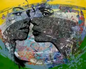 ENGİN KORKMAZ tarafından 2015 yılında 40x50 cm ölçülerinde Tuval üzeri akrilik boya tekniği ile yapılmıştır.