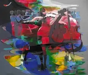 HAKAN ERASLAN tarafından 2016 yılında 126x150 cm ölçülerinde Tuval üzeri akrilik boya tekniği ile yapılmıştır.