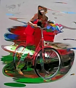 HAKAN ERASLAN tarafından 2016 yılında 150x126 cm ölçülerinde Tuval üzeri akrilik boya tekniği ile yapılmıştır.