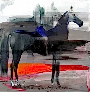 HAKAN ERASLAN tarafından 2016 yılında 25x25 cm ölçülerinde Tuval üzeri akrilik boya tekniği ile yapılmıştır.