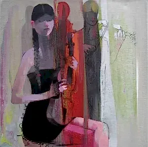 HAKAN ERASLAN tarafından 2016 yılında 25x25 cm ölçülerinde Tuval üzeri akrilik boya tekniği ile yapılmıştır.