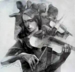 HAKAN ERASLAN tarafından 2016 yılında 25x25 cm ölçülerinde Tuval üzeri akrilik boya tekniği ile yapılmıştır.