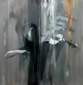 HAKAN ERASLAN tarafından 2017 yılında 70x70 cm ölçülerinde Tuvale üzeri akrilik boya boya tekniği ile yapılmıştır.